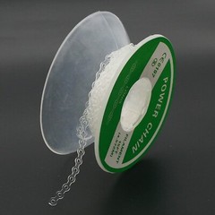 Dental Orthodontic Elastolink Rubber Power Chain Long Short Continuous (Clear)