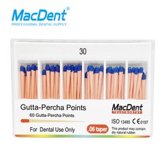 Dental Endo Gutta Percha Points/Absorbent Paper Points Taper 0.02/0.04/0.06