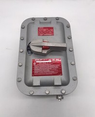 HOUSTON STOCK NEW ADALET XCBA-N4-30E43W EXPLOSIONPROOF ENCLOSED SWITCH 30 AMP