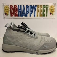 Timberland Pro Radius Knit Slip-On Women Work Safey Toe Shoe Grey 0A2CDF 065 New