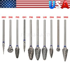 10Pcs/Set Dental The Original Bur Diamond Tooth Drill Bit Set Assorted 2.35mm