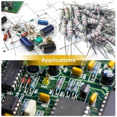 50Pcs Metal Oxide Film Resistor 1W 1 Watt Axial Lead 1K Ohm ±5% Tolerance