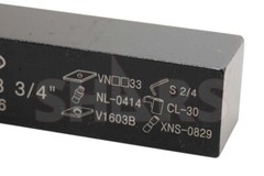 Shars 3/4″ x 4-1/2″ LH MVJN Indexable Profiling Tool Holder VNMG NEW !]