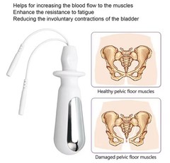 Anal Probe Electrode for TENS / EMS / E-Stim Devices With Cable Options V5