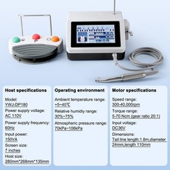 Dental Mobile Delivery Unit Cart Air Compressor Suction 4H /Implant Motor System