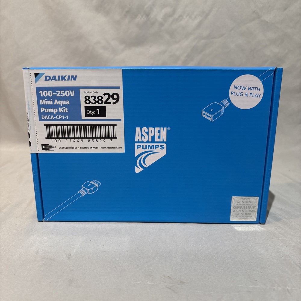 New Daikin ASPEN 83829 Mini Aqua Pump Kit DACA-CP1-1