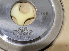Eagle Superabrasives 4″ Diamond Wheel D100/280/C100 22313