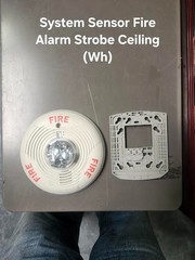 System Sensor PC2W Fire Alarm Strobe Ceiling (WH)