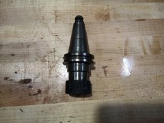 TECH LEADER 1482 Collet Chuck Cat40, TG75-3.00, Taper Shank Thru Coolant, NEW