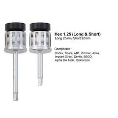 Dental Implant Screwdriver Abutment Hand Driver Hex 1.2 3i Megagen Astra Zimmer