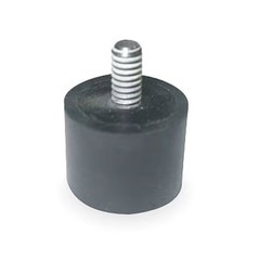 Manufacturer Varies Vibration Isolator, 75 Lb Max, 1/4-20, Height: 1/2 in 2NPE8