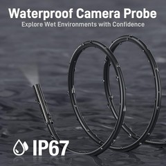 Endoscope with 16.5FT , 4.3” Screen and 1.5x Zoom – Perfect for Mechanics