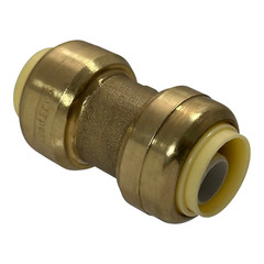 10 PIECES 1/2″ X 1/2″ PUSH FIT COUPLINGS FITTINGS NEW! LEAD FREE