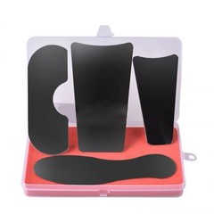 4 Pcs/Kit Dental Ortho Oral Clinic Photographic Mirror Stainless Steel Reflector