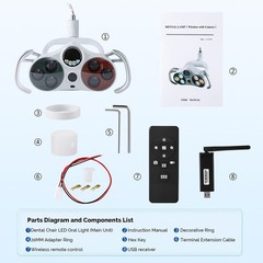 Wireless Dental Camera Light 1920×1080P Dual Color Expert Diagnosis HD Photos