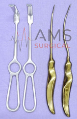 Endoscopic Brow lift Face lift 2Periosteal Dissectors & 2Lengenbacks Set of 4pcs