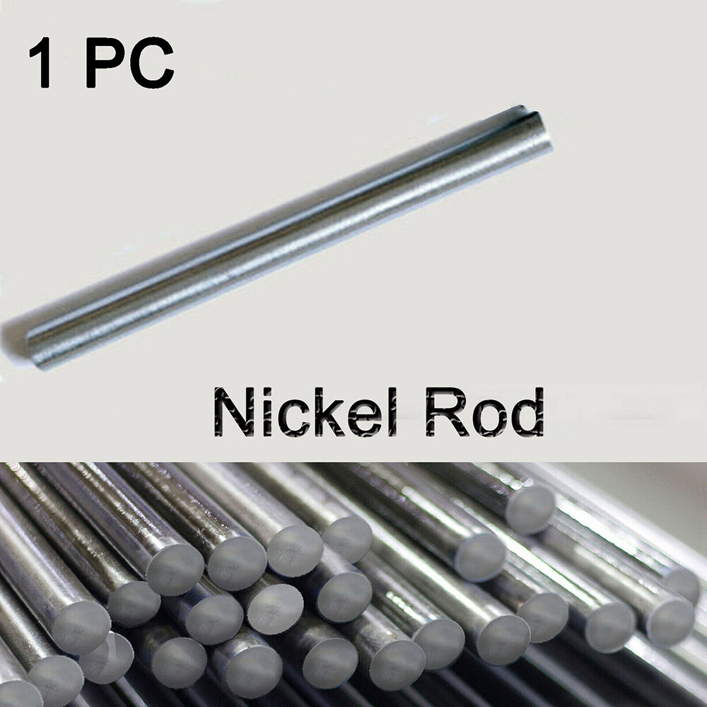 Pure Nickel Ni Alloy 99.9% Round Bar Rod For Electroplating Anode Size 6x100mm