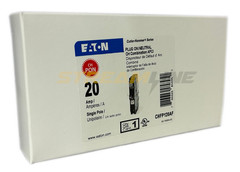 Eaton CHFP120AF Circuit Breaker, AFCI, 20 A, 120Vac, Plug-On Neutral, Box of 20
