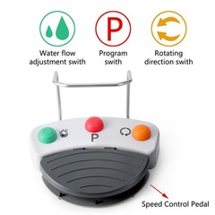 AZDENT Dental Surgical Implant Motor System Touch Screen 20:1 LED Contra Angle