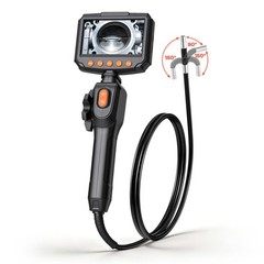 Uimoso 2-Way Articulating Endoscope Camera with 4.3″ IPS Display and 8X Zoom