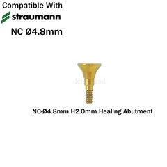 Dental NC Healing Caps Abutment Ø3.6/4.8mm Cover Screw Fits ITI Straumann BL/BLT