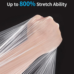 JARLINK Stretch Film, 80 Gauge,15 Inch x 1000 Feet Shrink Wrap for Pallet Wrap,