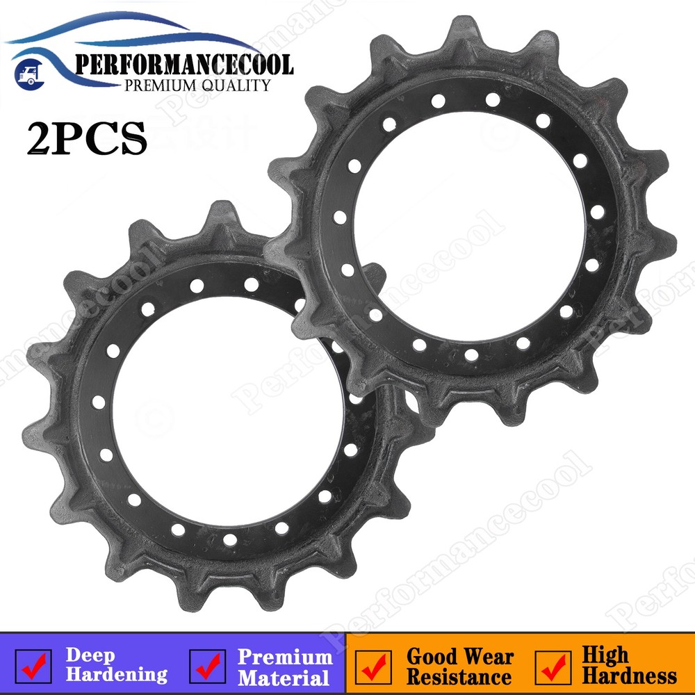 2Pcs Drive Sprocket for Bobcat T450 T595 T590 T550 7204050 /Gehl RT165