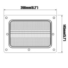LED Work Lights 20-2063T1 60-6730T91 For Case IH 9110 9130 9240 9250 9370 9380