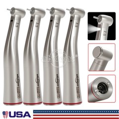 50pcs Dental Fiber Post Straight Glasses Pile 5 Drills Screw Thread Yellow