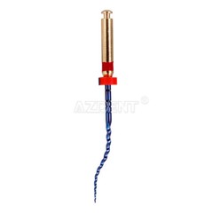 AZDENT Dental Endodontic Endo Rotary Files Heat Activated Niti Engine Use 25mm