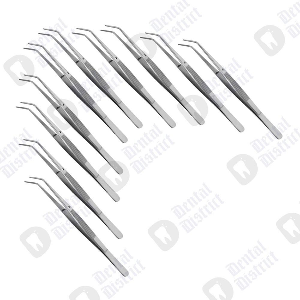 10 College/ Cotton Dressing Pliers 6″ Dental Instruments