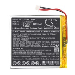 Battery for ONN 100005206,100026191,Surf Tablet 7″ P/N: U306992P 2000mAh 7.4Wh