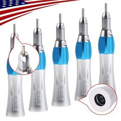 5x Dental Low Speed Straight Nosecone Handpiece 1:1 fit NSK E-type Motor Bc