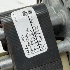 JAKEL 117104-01 Draft Inducer Blower J238-150-1533 44464-1 120V used