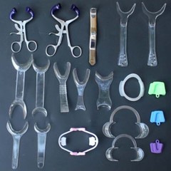 40 Dental Intraoral Cheek Lip Retractor Mouth Opener O/C/W/T 3D Photography