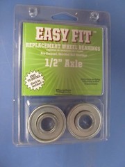Easy Fit Replacement Wheel Bearings Fits 1/2″ Axle Package of 2 #60020 NEW