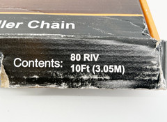 New Senqcia 80 RIV Hi-Max Roller Chain #80 10FT.