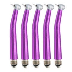 US COXO CX207-C Dental High Speed Air Turbine Handpiece 4 Holes Colorful