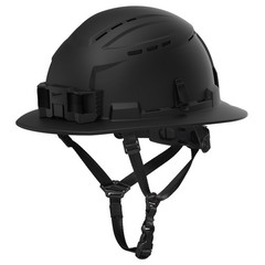 Milwaukee 48-73-1660 BOLT Black Full Brim Vented Safety Helmet Type 2 Class C