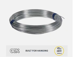 200 Ft 55 Lb 16-Gauge Galvanized Steel Wire Rope DIY Fencing Crafting Project