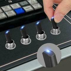 3Pcs 12V 30A Blue LED Light Toggle Rocker ON/OFF Switch 3Pin Marine Car Boat ATV
