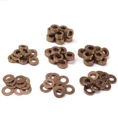 M3 x Thickness 0.25-3mm CNC Aluminum Flat Washers Gaskets For Screws Tool Kits