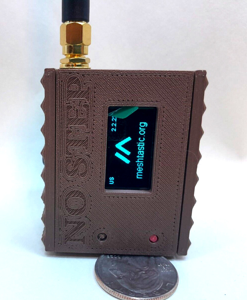Meshtastic Node ready to use Heltec V3 Radio w/custom case 2000mah battery
