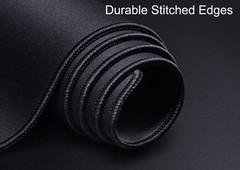 Large Gaming Mouse Pad, XXL Extended 31.5 inches x 15.7 inches, Black