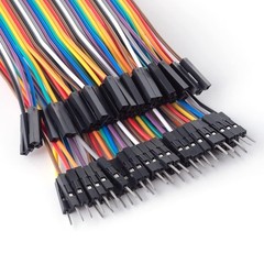 Aypzuke 10cm+20cm 240pcs Breadboard Jumper Wires Cable Kit, Male to Female, Fema