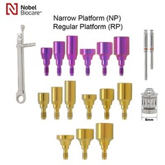 Hiossen/Nobel/Straumann Open/Closed Tray Posts Healing & Locator Abutments Caps