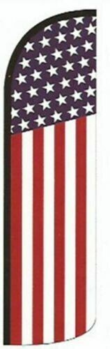 USA or American Glory Advertising Feather Banner Swooper Flag Kit. On Sale!