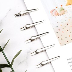 25 Pcs Metal Alligator Clip Spring Clamps, 35mm Small Metal Alligator Clips