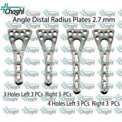 Orthopedic 2.7mm Angle Distal Radius PlateC Left & Right 3 & 4 Holes plateC 12 P