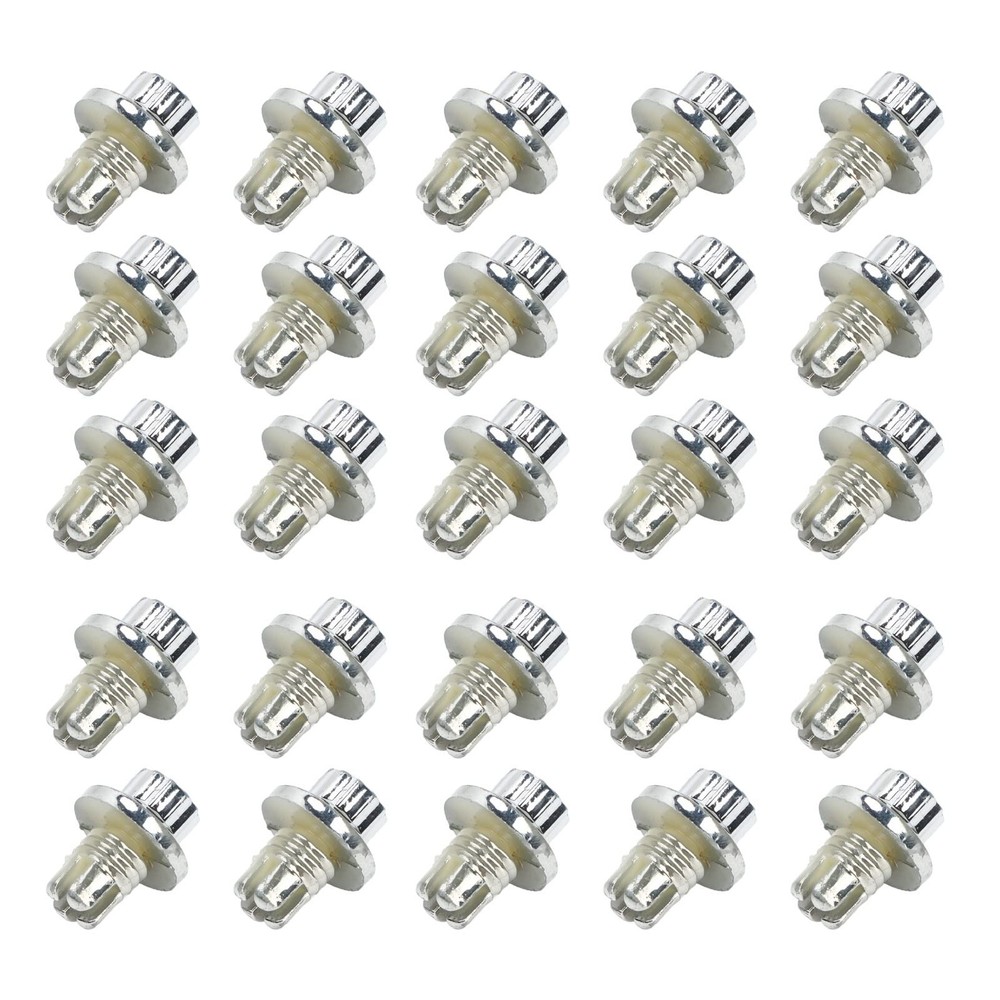 25 Pcs Wheel Rim Rivets Lip Rivets Nuts